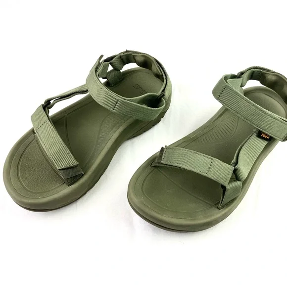 Teva Hurricane XLT2 Ampsole Green Platform Sandals - Picture 2 of 10